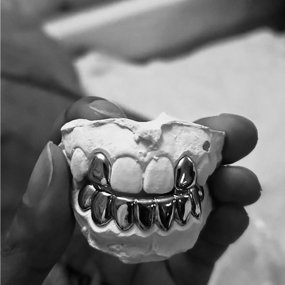 Silver Teeth Grillz